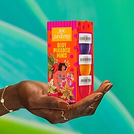 Body Paradise Minis - Mini nemlendirici vücut krei seti